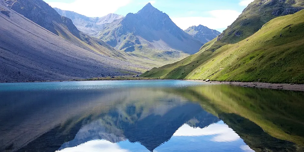 arosa-bergsee Arosa Winterlandschaft