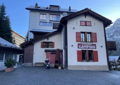 Seehof Arosa Seitenansicht